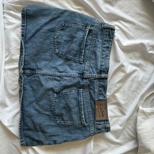 Vintage guess jeans mini / micro jean skirt